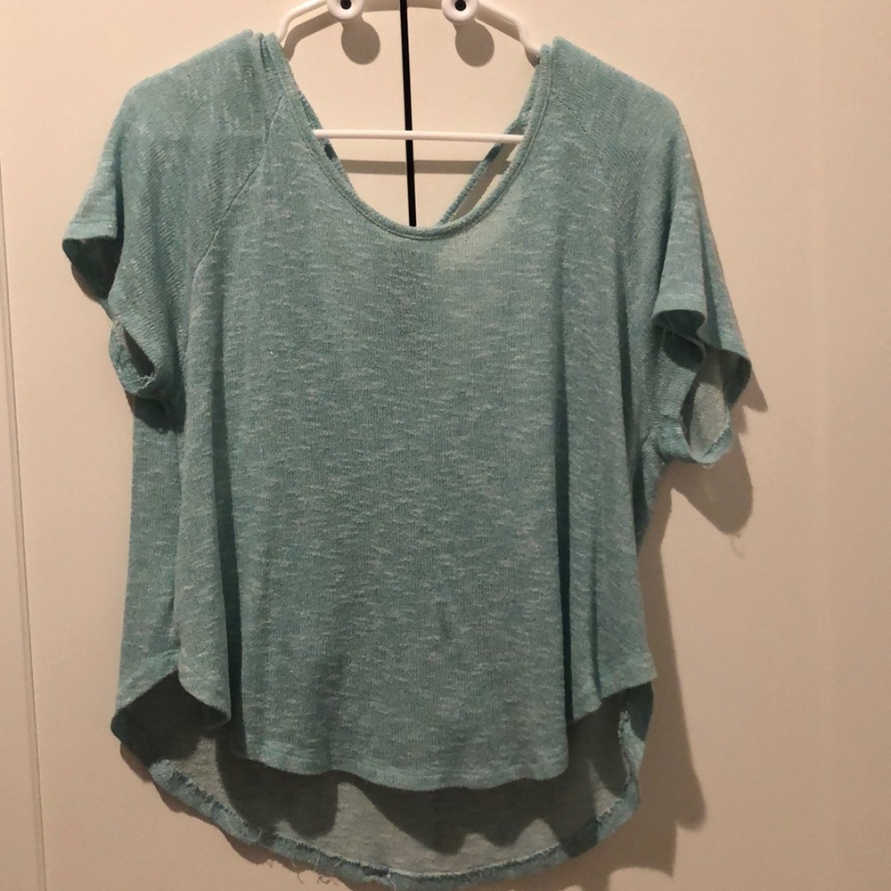 Scoop Teal Live Love Dream Shirt